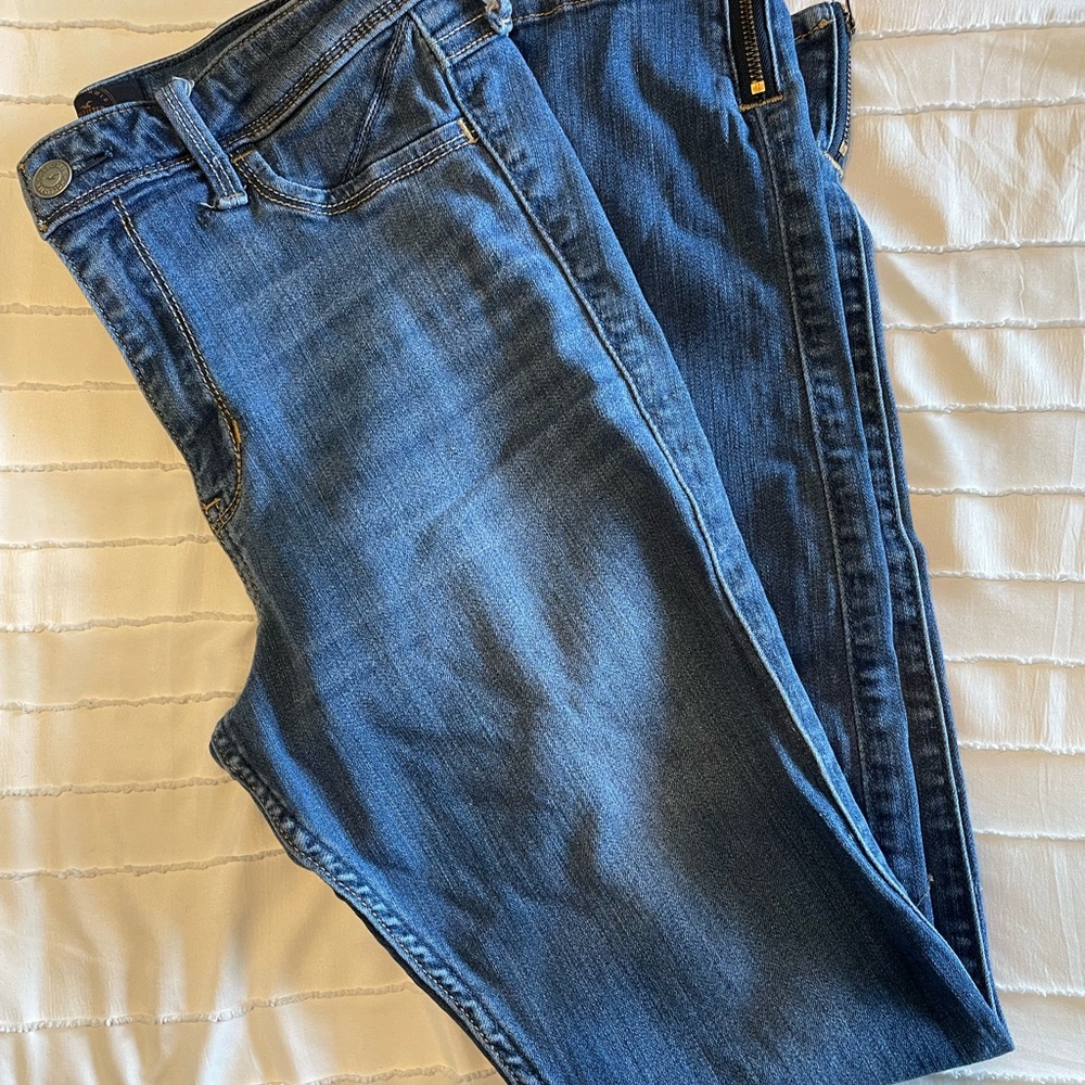 Hollister Blue Skinny Jeans Classic Denim